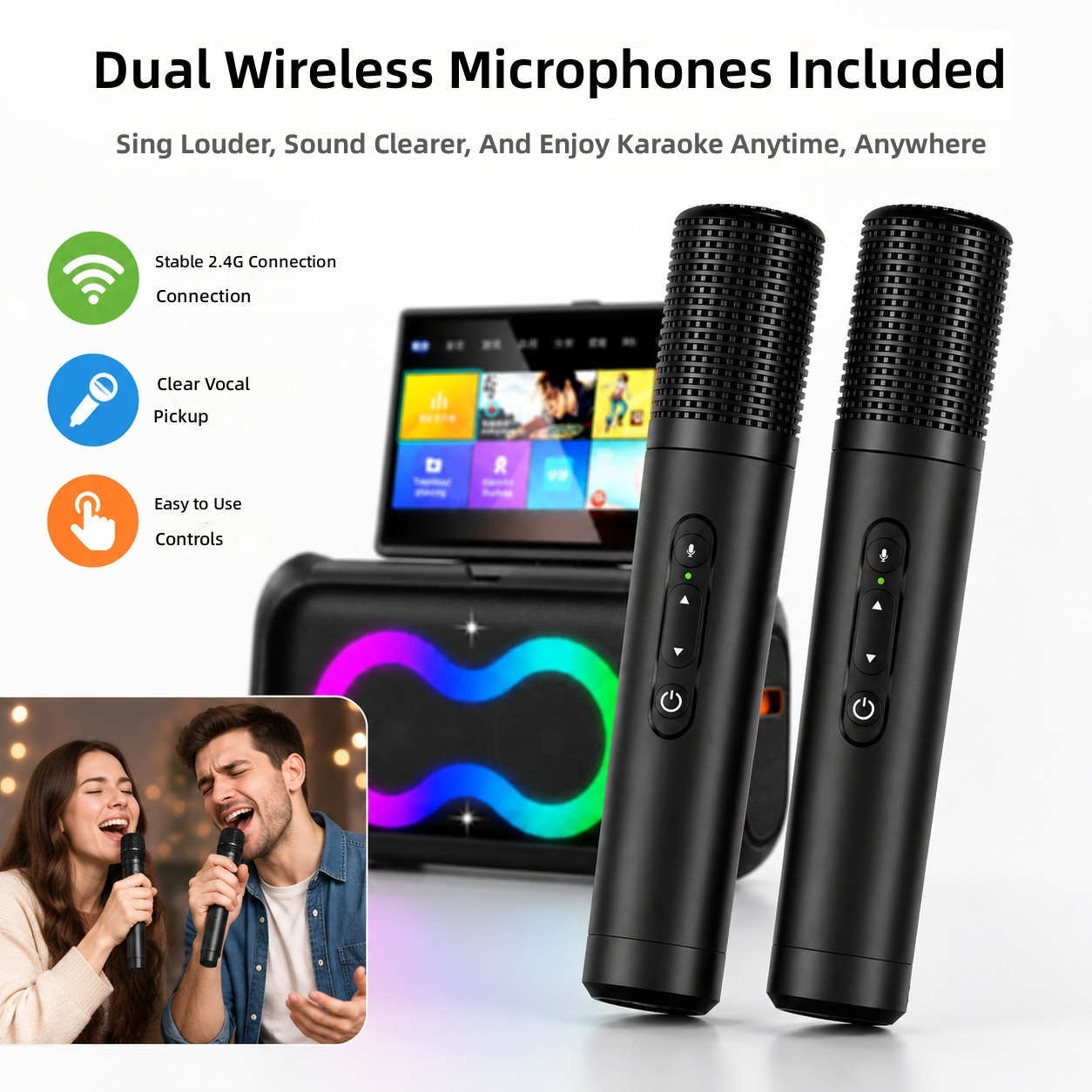 Home Cinema System - Machine de karaoké portable OEM/ODM K55