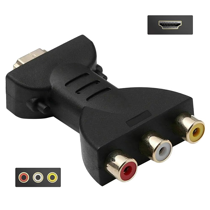Home Cinema Dvd - Adaptateur Composite AV vers HDTV, connecteur