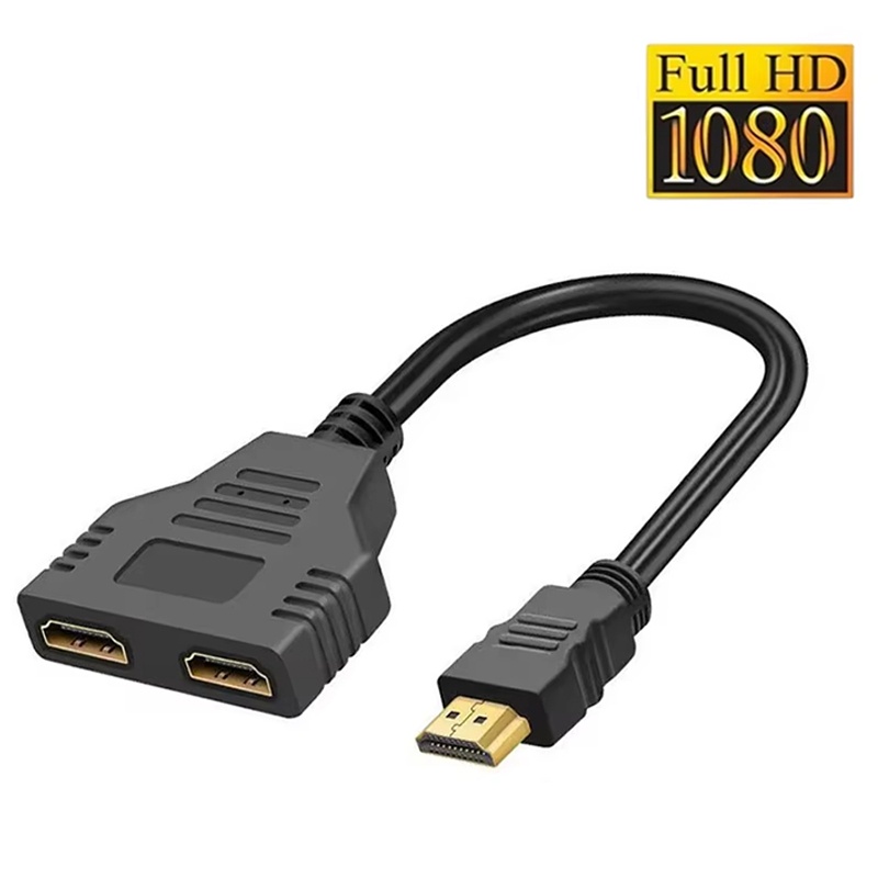 Home Cinema With Projector - Câble répartiteur HDMI double port, adaptateur
