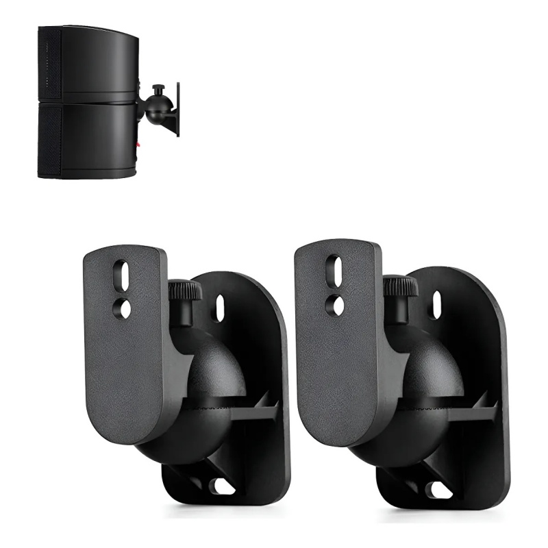 Home Cinema Logitech Z906 - Supports de haut-parleurs muraux réglables, pivotants