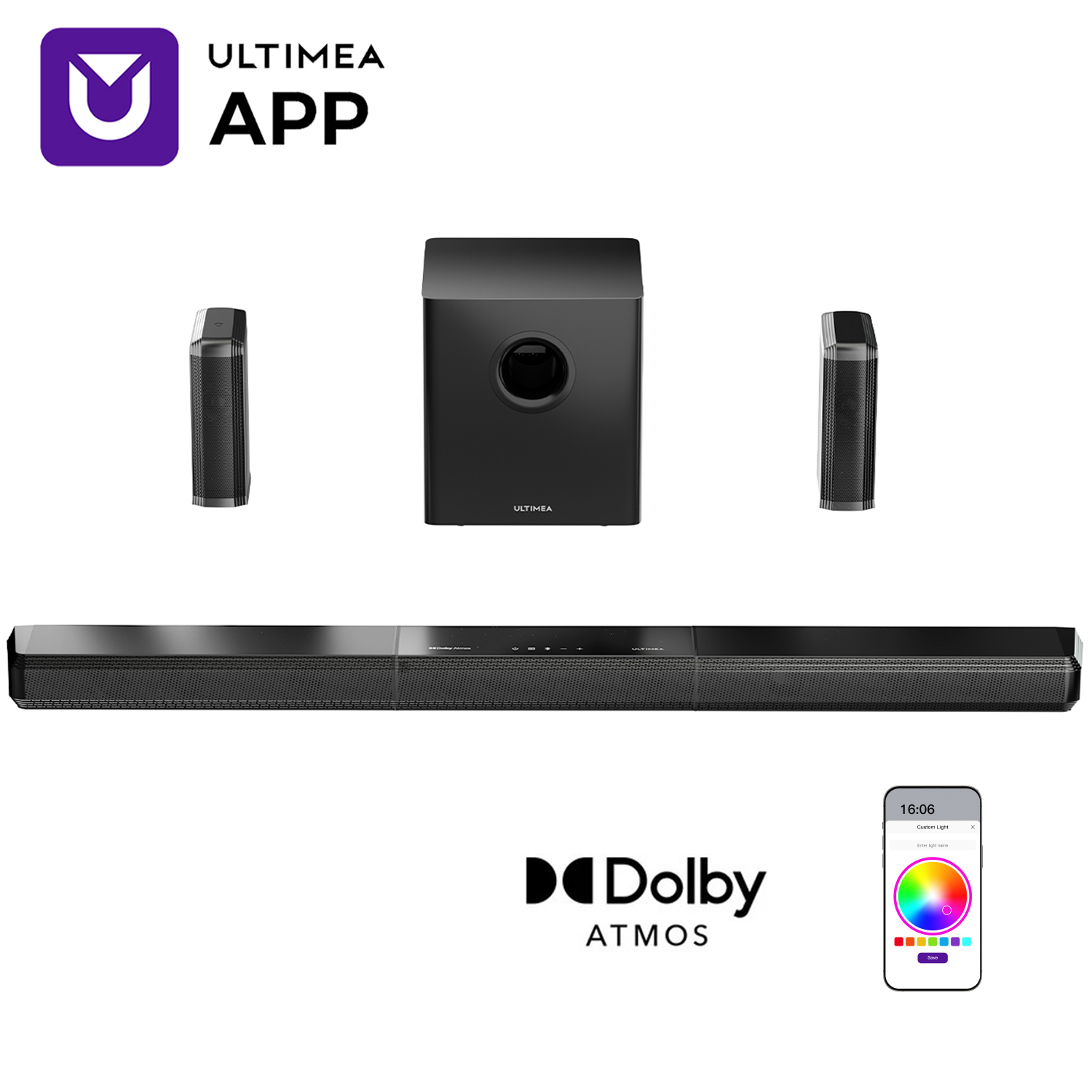 Home Cinema System - ULTIMEA Apollo S90 9.1ch Dolby Atmos
