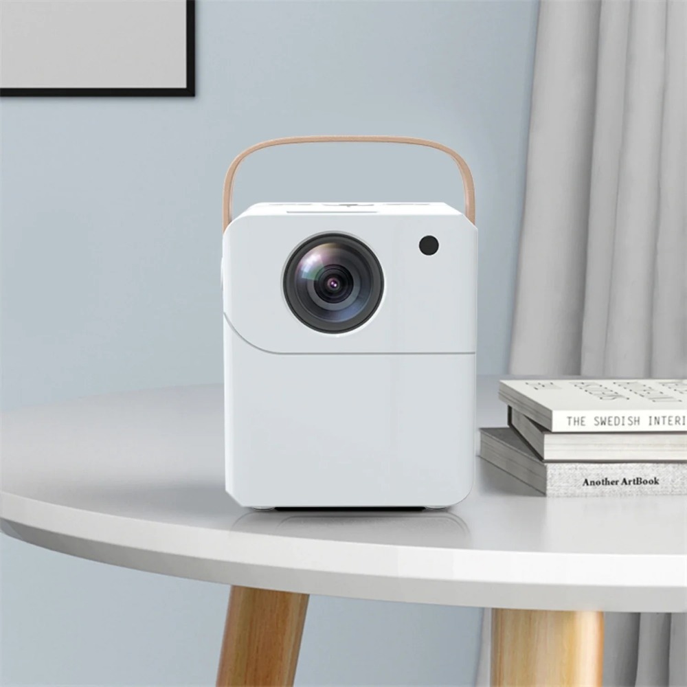 Home Cinema With Projector - Projecteur intelligent Portable 4K, Mini cinéma