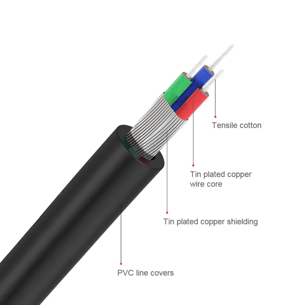 Câble RCA QGeeM 2RCA vers 3.5m - Home Cinema Dvd avis et prix