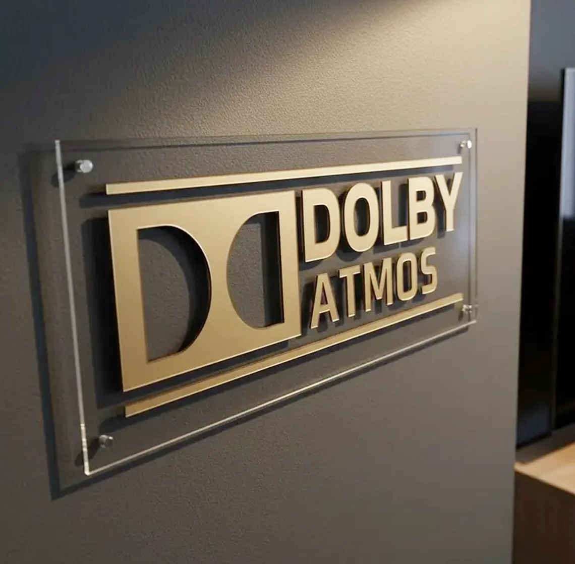 Plaque décorative en acrylique - Home Cinema Dolby Atmos avis et prix