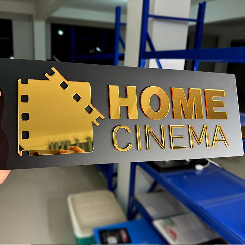 Plaque décorative en acrylique - Home Cinema Dolby Atmos avis et prix