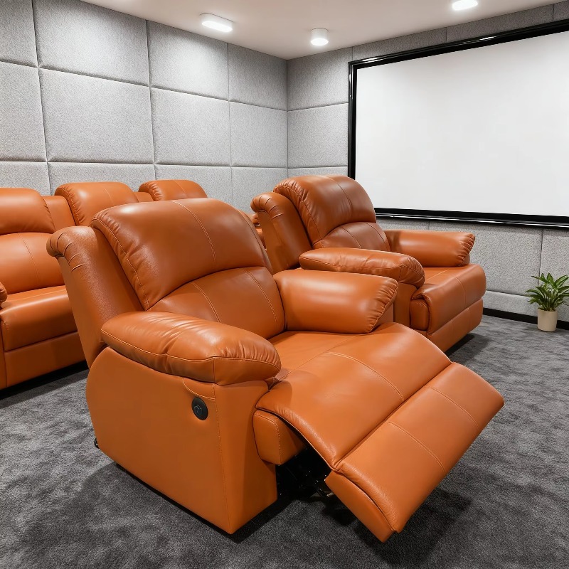 Fauteuil de cinéma en cuir con - Home Cinema Recliner Chairs avis et prix