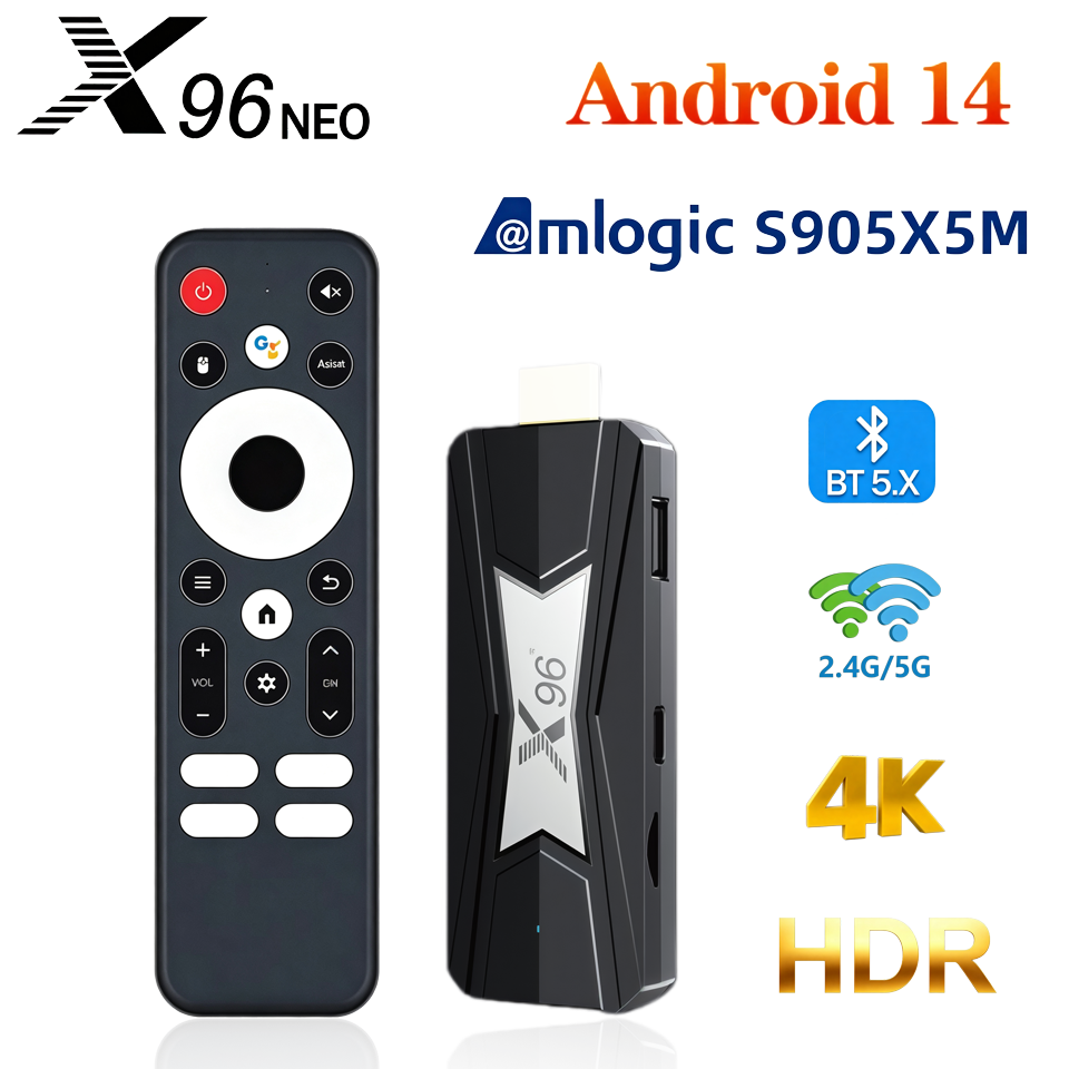 X96 NEO TV Stick Amlogic S905X - Home Cinema Dolby Atmos avis et prix