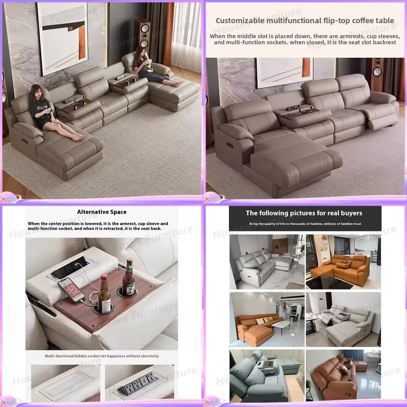 Canapé inclinable moderne en c - Home Cinema Recliner Chairs avis et prix
