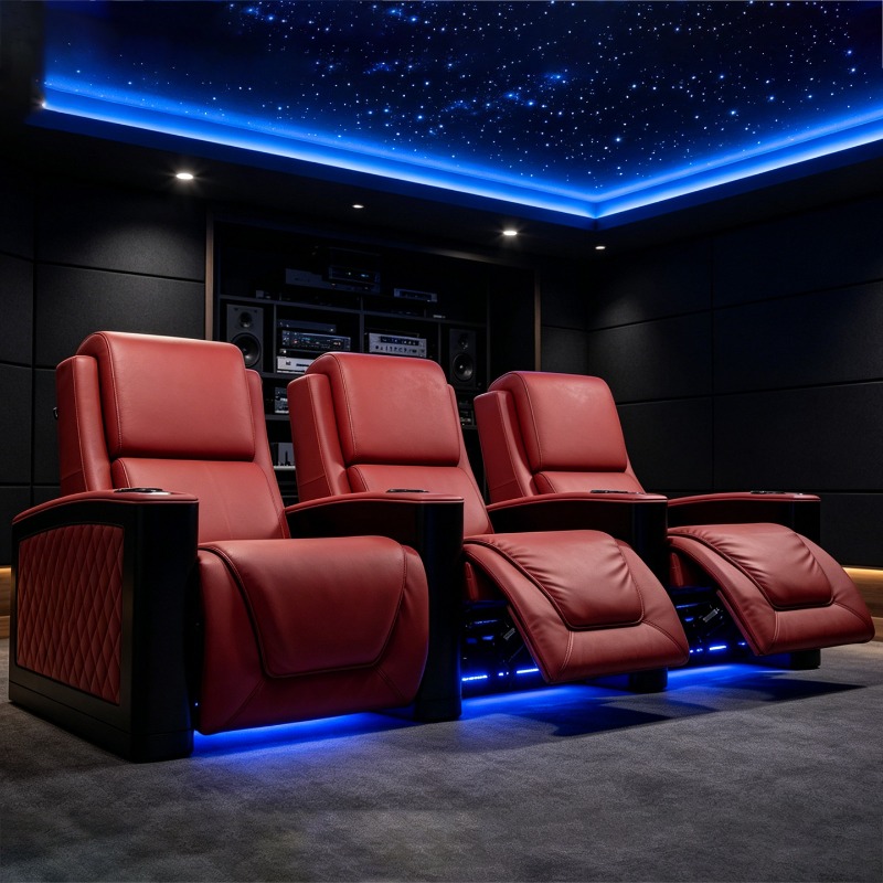 Cinéma maison privé, salle aud - Home Cinema Chairs avis et prix