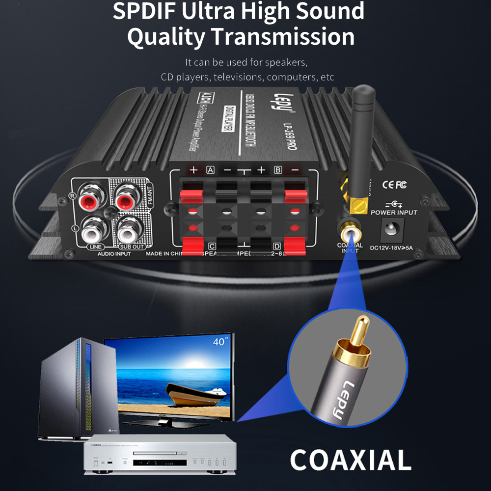 LEPY LP-269PRO amplificateur 4 - Home Cinema Installation avis et prix
