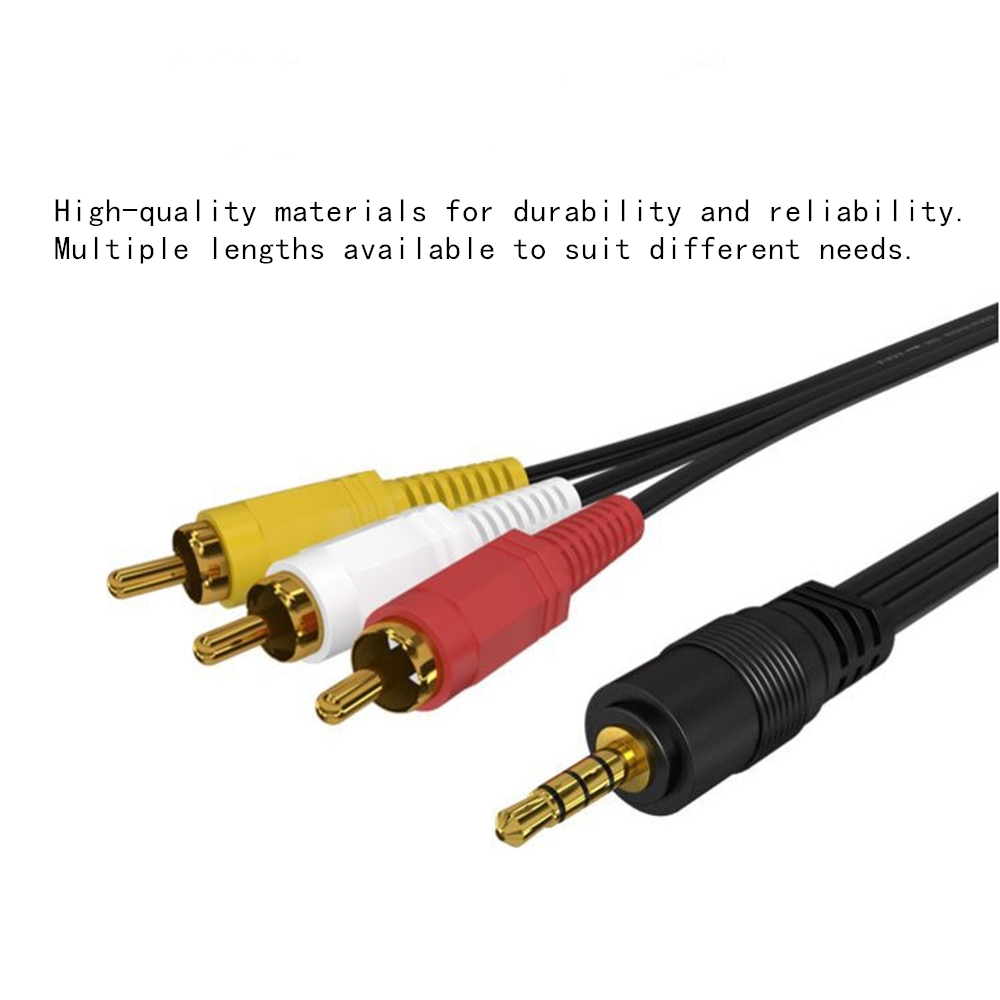 Câble Audio-vidéo RCA 3.5mm à  - Home Cinema Installation avis et prix
