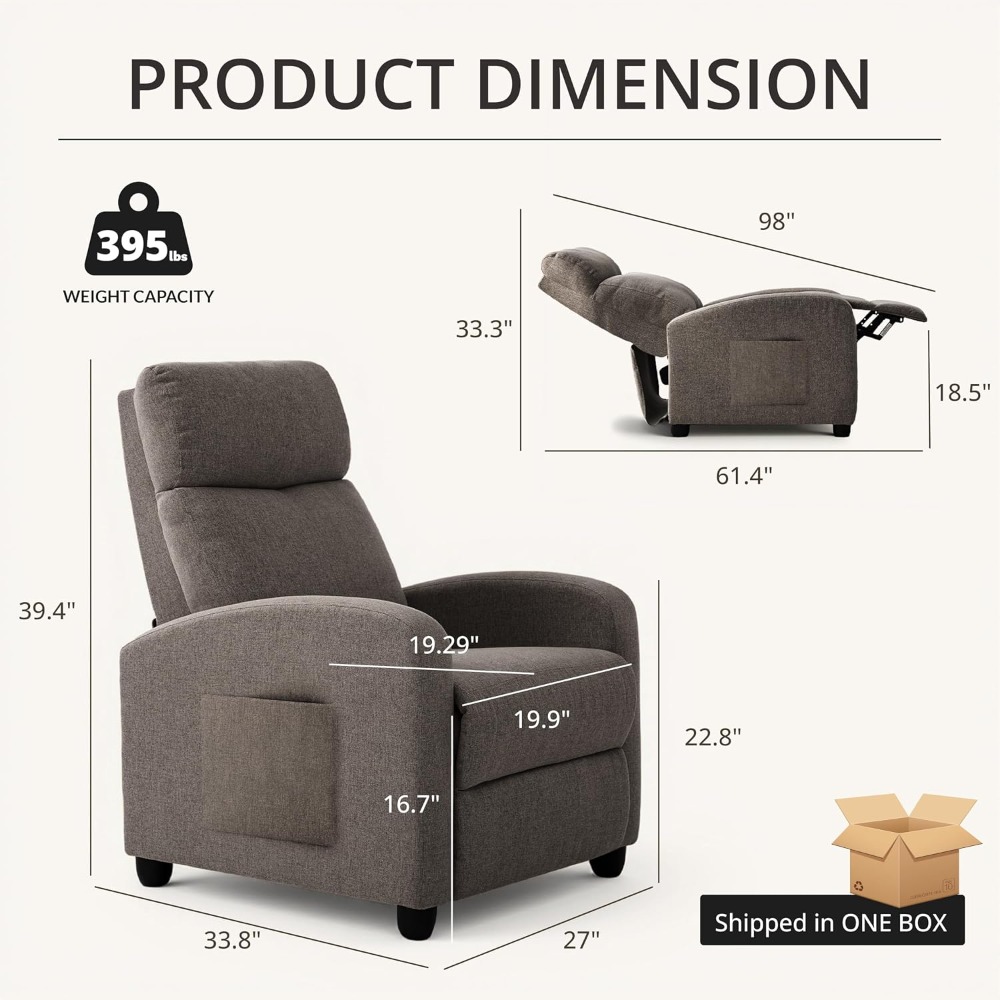 Fauteuil inclinable manuel mod - Home Cinema Chairs avis et prix