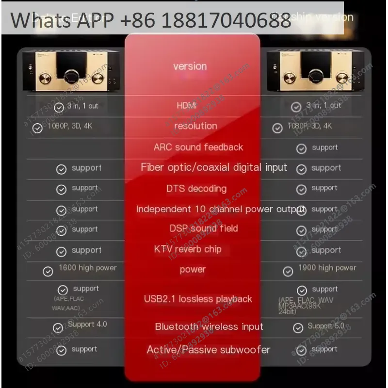 Amplificateur de puissance 9.1 - Home Cinema Dolby Atmos avis et prix