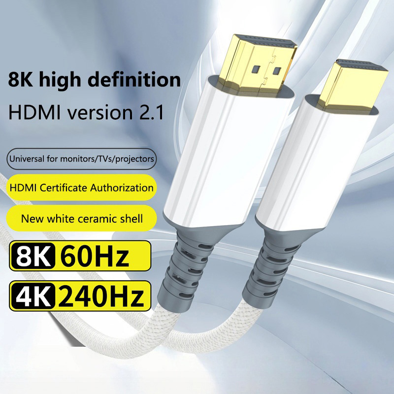 Câble HDMI HD 1M/2M 8K 60Hz Bl - Home Cinema With Projector avis et prix