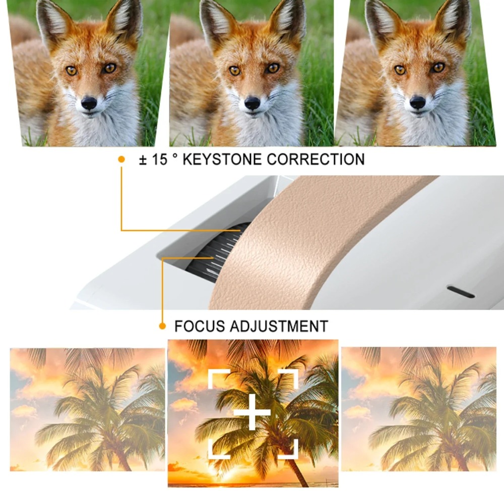 Projecteur intelligent Portabl - Home Cinema With Projector avis et prix